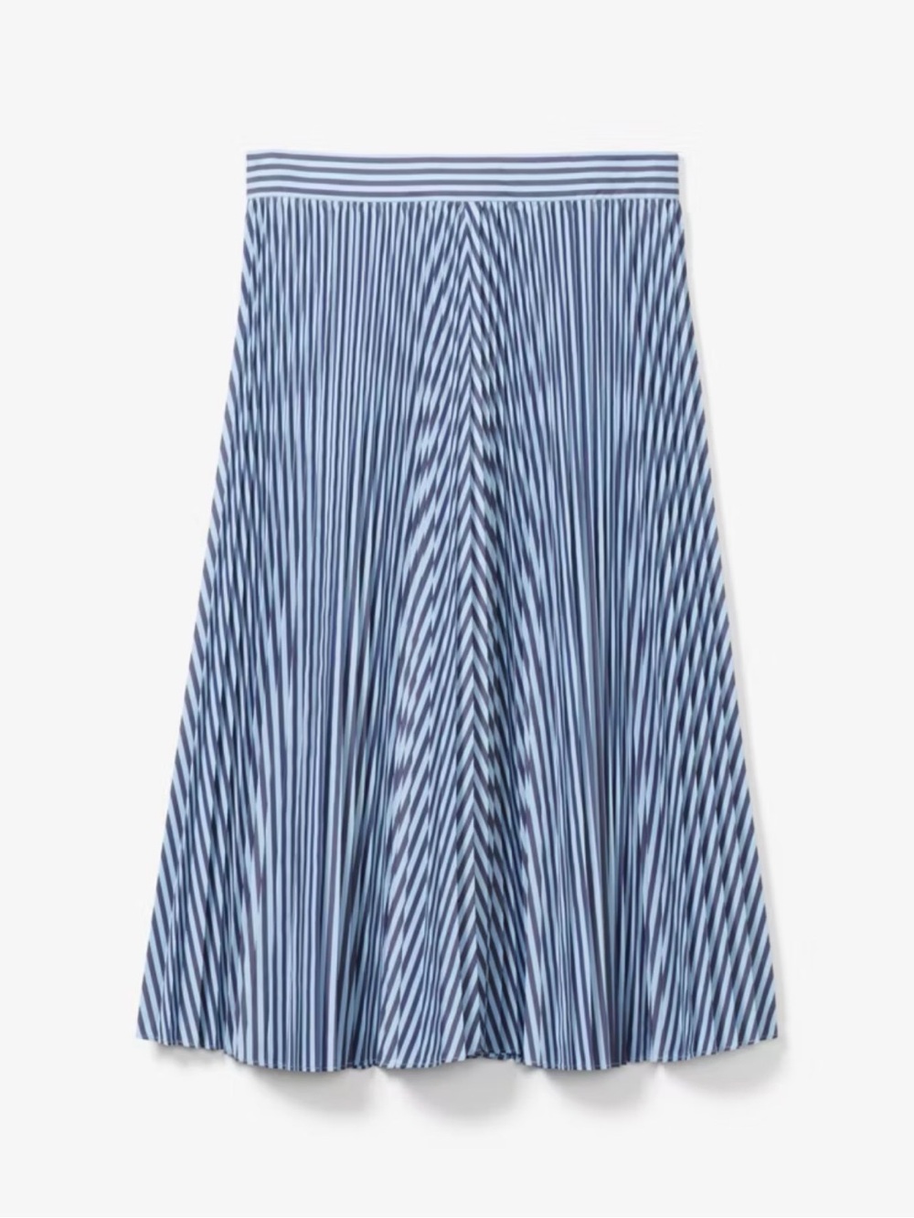 Kate Spade Pastry Stripe Pleated Skirt